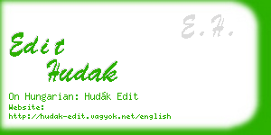 edit hudak business card