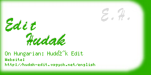edit hudak business card